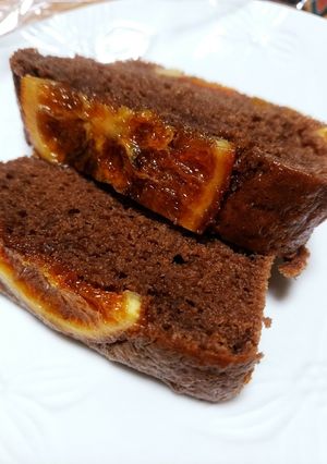 簡単オレンジチョコパウンドケーキ-レシピのメイン写真