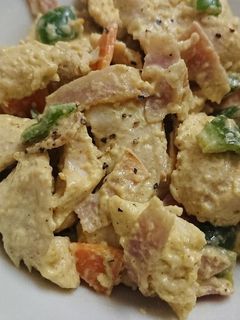 レンジで♪むね肉のマヨカレーチーズ焼き-レシピのメイン写真
