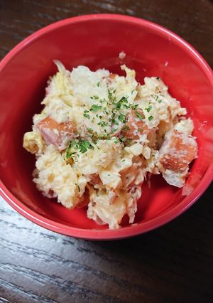 レンジで簡単和風ポテトサラダ-レシピのメイン写真