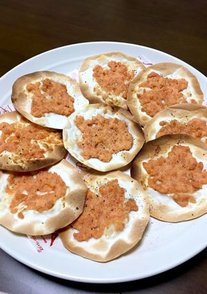 鮭マヨのパリパリおつまみ☆-レシピのメイン写真