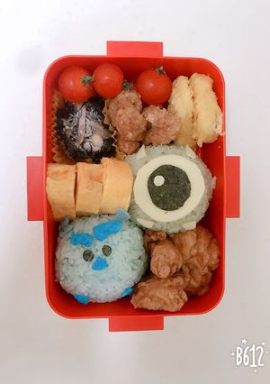 つむつむのモンスターズインクのキャラ弁-レシピのメイン写真