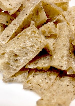 まるで皮くじら？凍み蒟蒻の下処理-レシピのメイン写真