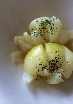 玉ねぎまるごと蒸し-レシピのメイン写真