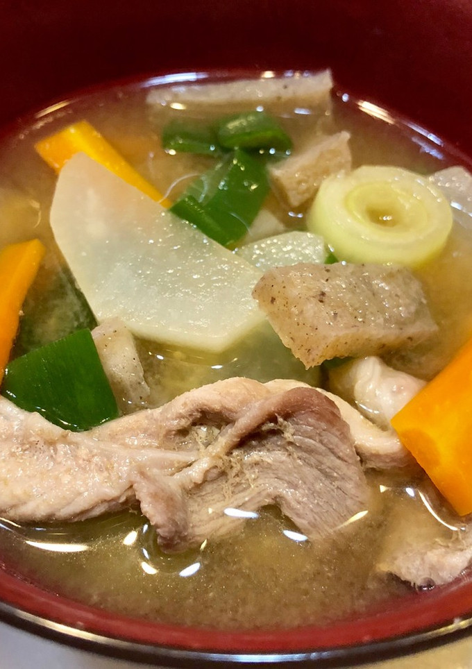 我が家の豚汁〜無添加-レシピのメイン写真