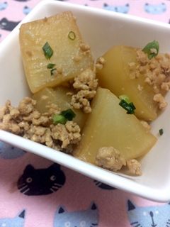 大根のそぼろ煮-レシピのメイン写真