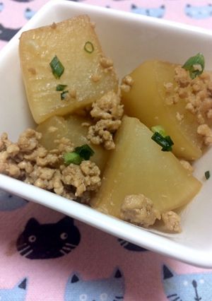 大根のそぼろ煮-レシピのメイン写真