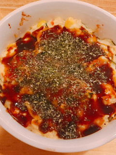 ❄︎ポテサラアレンジ❤️お好み焼き風❄︎-レシピのメイン写真