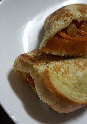 超簡単！スイートポテトロールパン-レシピのメイン写真