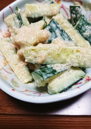 叩きキュウリの明太マヨ和え-レシピのメイン写真