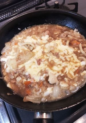 鍋の〆リゾット-レシピのメイン写真