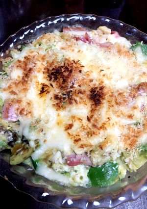 低糖質!豆腐とアボカドのベーコングラタン-レシピのメイン写真