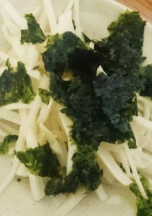 大根の皮の塩ナムル-レシピのメイン写真
