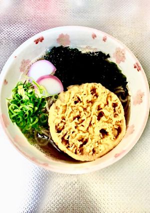 そばとワカメで便秘解消-レシピのメイン写真