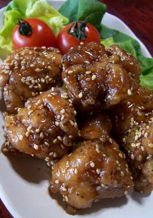 鶏モモ肉の唐揚げ☆甘辛醤油味♪-レシピのメイン写真