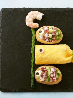 こいのぼりいなり-レシピのメイン写真