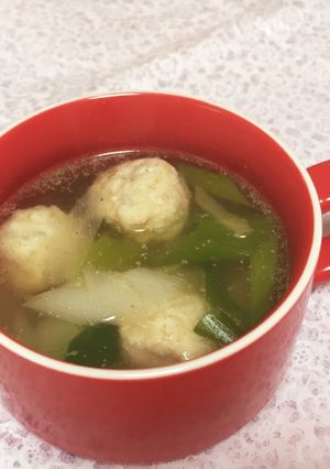 たっぷりネギスープ-レシピのメイン写真