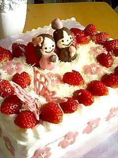 *デコレーションケーキ*-レシピのメイン写真