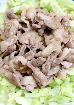 豚バラポン酢炒め-レシピのメイン写真