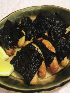 ふわふわ山芋の磯辺揚げ-レシピのメイン写真