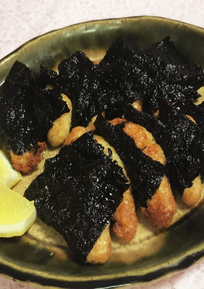ふわふわ山芋の磯辺揚げ-レシピのメイン写真