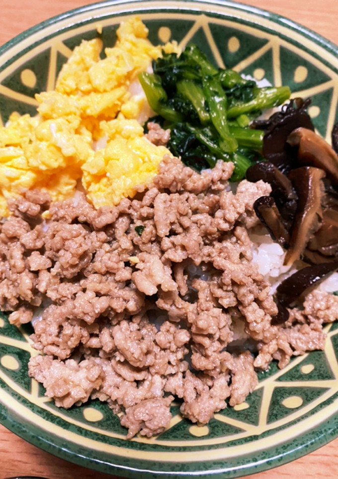 うちのそぼろ丼(๐•ω•๐)♡-レシピのメイン写真