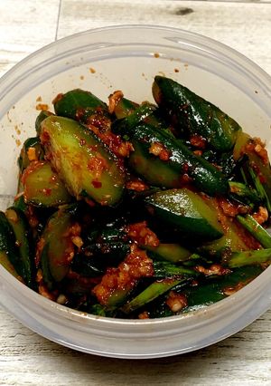 御飯が進む胡瓜のキムチ♪-レシピのメイン写真