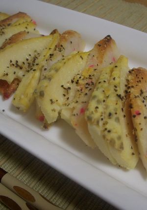 たけのこの黒コショウチーズ焼き-レシピのメイン写真