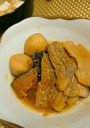 豚バラと根菜煮-レシピのメイン写真