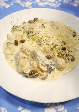簡単失敗なし!牡蠣のクリーム煮-レシピのメイン写真