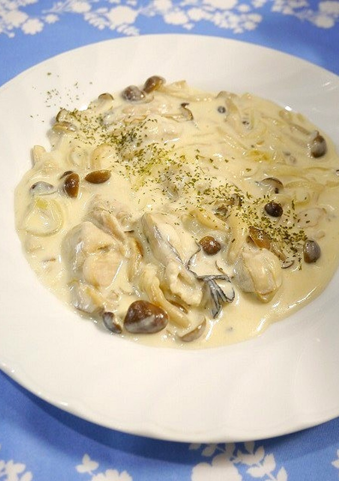 簡単失敗なし！牡蠣のクリーム煮-レシピのメイン写真