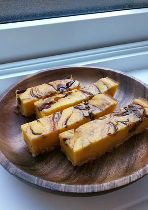 かぼちゃのベイクドチーズケーキ-レシピのメイン写真