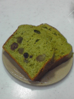 ふんわり抹茶のパウンドケーキ-レシピのメイン写真
