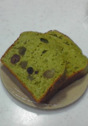 ふんわり抹茶のパウンドケーキ-レシピのメイン写真