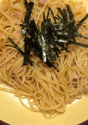 簡単シンプル和風ツナパスタ。-レシピのメイン写真