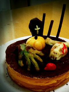 ハロウィンケーキ闇バージョン-レシピのメイン写真