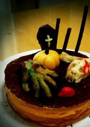 ハロウィンケーキ闇バージョン-レシピのメイン写真