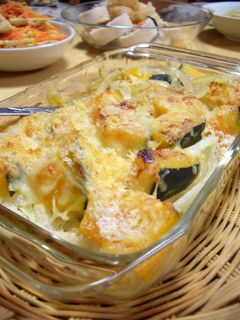 かぼちゃと玉ねぎのチーズ焼き-レシピのメイン写真