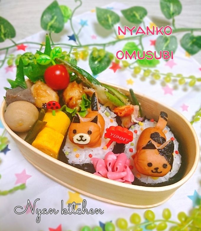 コロコロウインナー★猫★キャラ弁お弁当に-レシピのメイン写真