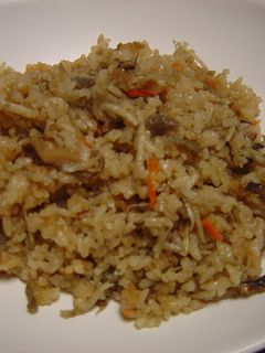 牛肉とごぼうの炊き込みご飯-レシピのメイン写真