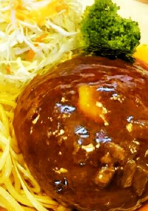 ハンバーグ-レシピのメイン写真
