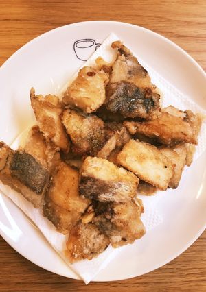 最終値引きののお刺身で竜田揚げ-レシピのメイン写真