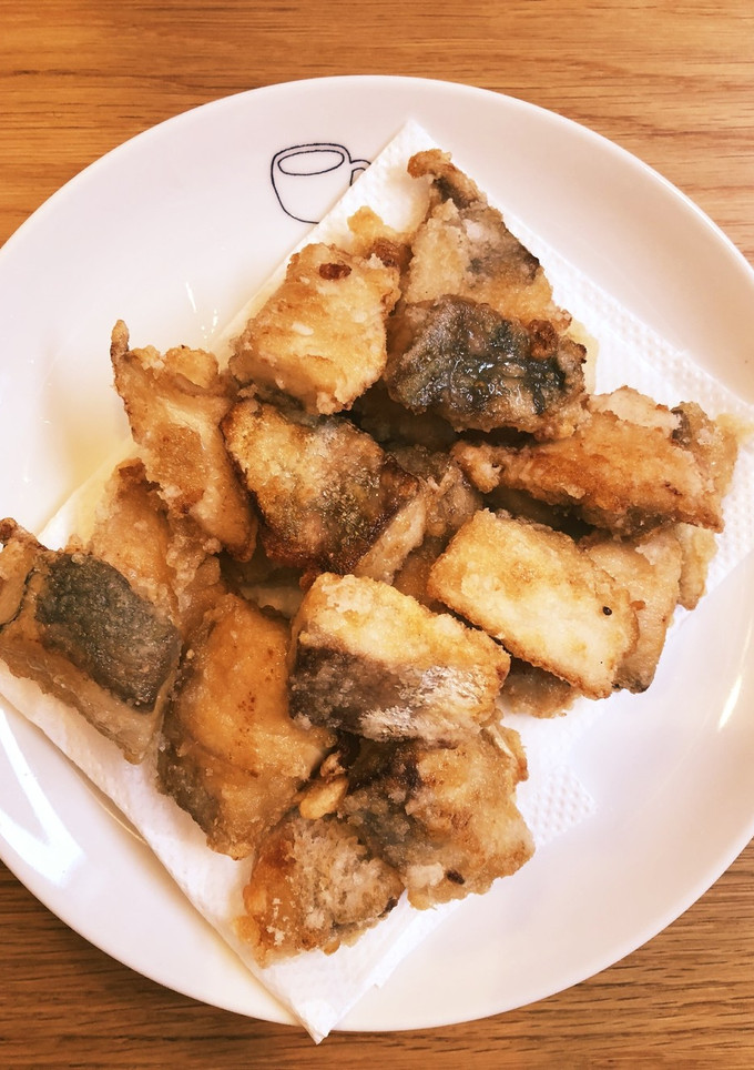 最終値引きののお刺身で竜田揚げ-レシピのメイン写真