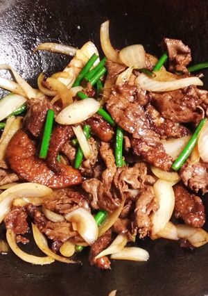 牛肉と豚レバーのスタミナ炒め-レシピのメイン写真