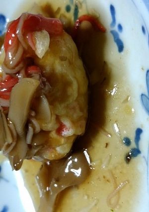 豆腐とカニカマのフワフワ揚げ-レシピのメイン写真