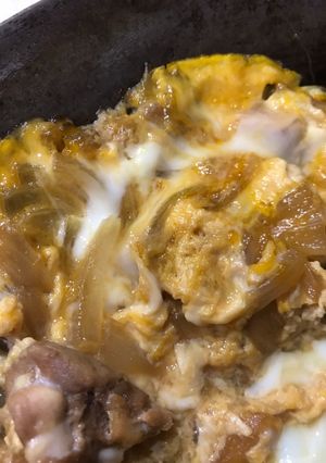 甘めの親子丼-レシピのメイン写真