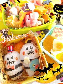 保育園お弁当!ハロウィンキャラ弁☆-レシピのメイン写真