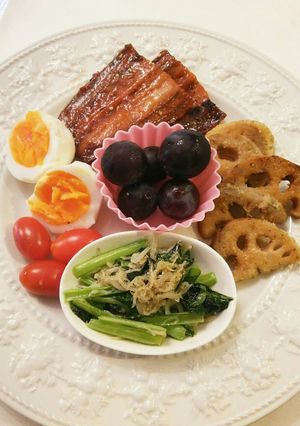 お弁当(10/17)おかず-レシピのメイン写真