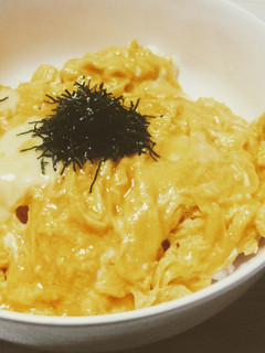 簡単ご飯♪たらこチーズエッグどんぶり♡-レシピのメイン写真