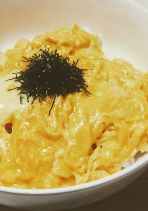 簡単ご飯♪たらこチーズエッグどんぶり♡-レシピのメイン写真