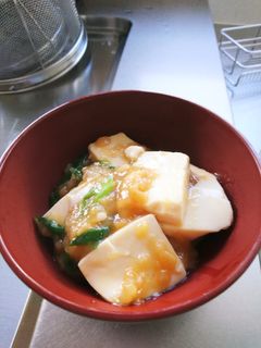 揚げ出し豆腐風あんかけ豆腐-レシピのメイン写真
